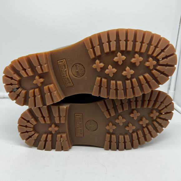 Timberland Boots Womens 8 Nubuck Suede Gray Lug Work - Picture 9 of 10